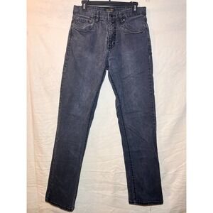 Urban Star Jeans Wear‎ Straight Denim Men SZ 32X34 Charcoal Black 5-Pocket Q85